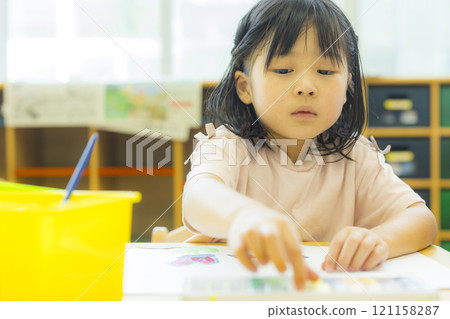 Art class after-school care image Art class after-school care image 121158287