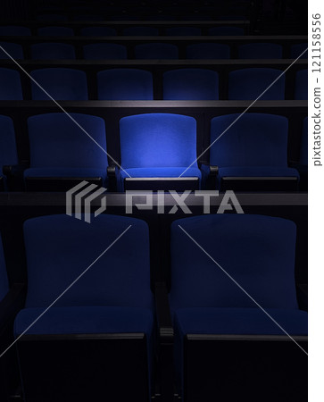 Movie Theater: Blue Seat 1 Movie Theater: Blue Seat 1 121158556