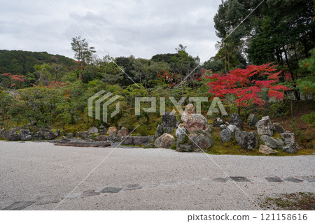 Konchi-in Temple in Nanzen-ji Temple, Kyoto, is home to the Toshogu Shrine, which enshrines the remains of Tokugawa Ieyasu's hair. 121158616