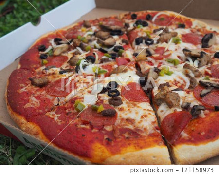 Pizza, military base events 121158973