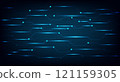 Circuit board blue technology background. Abstract technology illustration 121159305