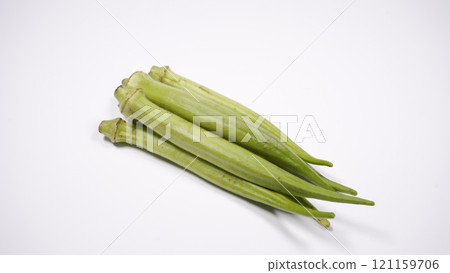 Fresh okra Fresh okra 121159706