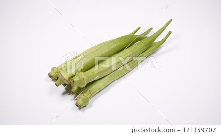 Fresh okra Fresh okra 121159707