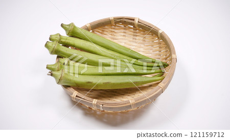 Fresh okra 121159712