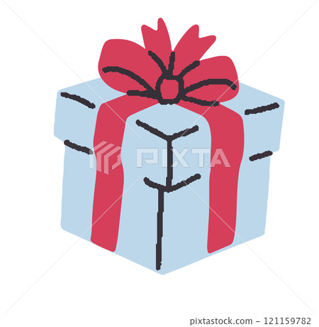 Gift Box Holiday Vector Illustration Gift Box Holiday Vector Illustration 121159782