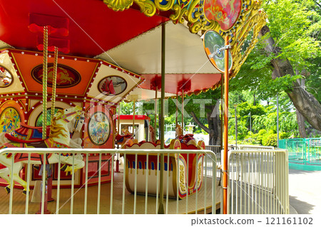 Maebashi City Central Children's Park Luna Park Merry-go-round Maebashi City Central Children's Park Luna Park Merry-go-round 121161102