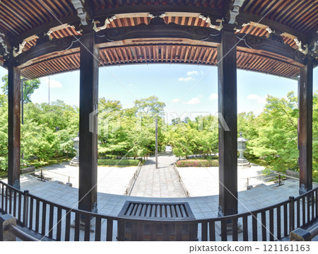 View from the Goei-do Hall of Eikando 121161163