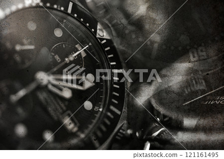 Clock background material 121161495