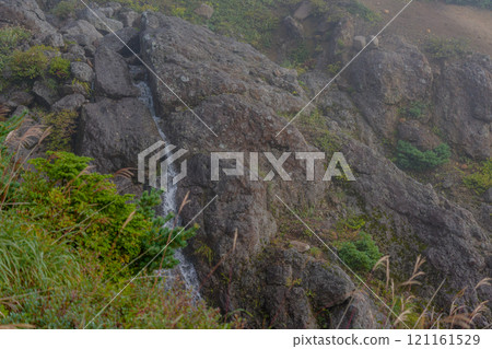 Small waterfall between the rocks Small waterfall between the rocks 121161529