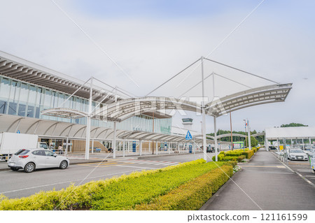Scenery of Mt. Fuji Shizuoka Airport (Shizuoka Prefecture) 121161599
