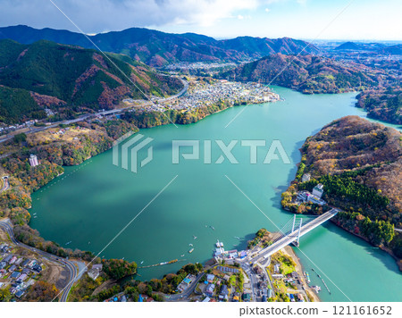 相模湖（神奈川縣相模原市） 121161652