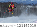 Snowmobile jumping 121162019