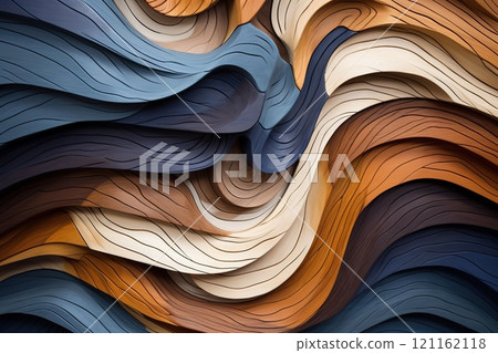 Abstract and Surreal Artistic Interpretation of Wood Background Plane Abstract and Surreal Artistic Interpretation of Wood Background Plane 121162118