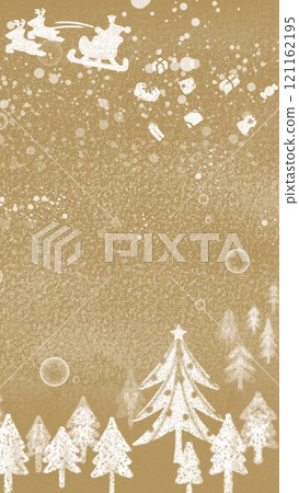 Christmas, Santa Claus gifts, fantastic and cute background illustration. 121162195