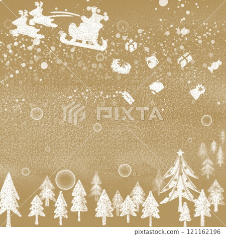 Christmas, Santa Claus gifts, fantastic and cute background illustration. 121162196