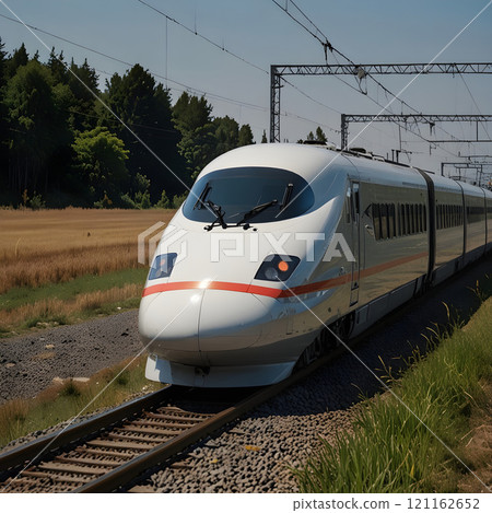 Bullet train cinematic look 121162652