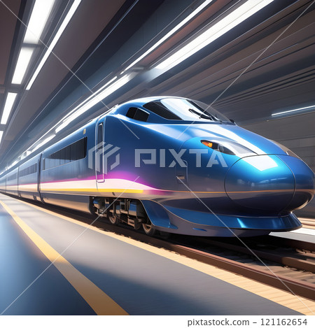 Bullet train cinematic look 121162654