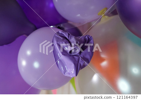 Deflated balloon 03 121164397