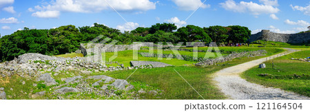 World Heritage Site: Nakijin Castle Ruins (Nakijin Village, Kunigami District, Okinawa Prefecture) World Heritage Site: Nakijin Castle Ruins (Nakijin Village, Kunigami District, Okinawa Prefecture) 121164504