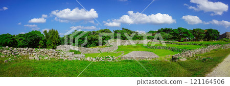 世界遺產今歸仁城蹟(沖繩縣國頭郡今歸仁村) 世界遺產今歸仁城蹟(沖繩縣國頭郡今歸仁村) 121164506