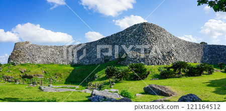 World Heritage Site: Nakijin Castle Ruins (Nakijin Village, Kunigami District, Okinawa Prefecture) 121164512