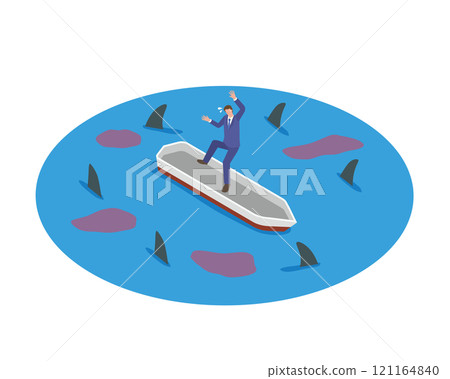 Survival image illustration 121164840