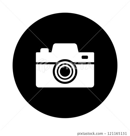 simple camera icon, vectors illustration 121165131