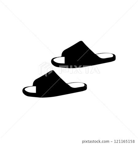 simple design slipper icon simple design slipper icon 121165158