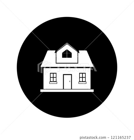 house icon vectors illustration symbol design house icon vectors illustration symbol design 121165237