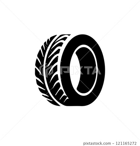 simple design car tire icon 121165272