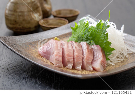 Bonito sashimi, bonito, bonito, Japanese food Bonito sashimi, bonito, bonito, Japanese food 121165431