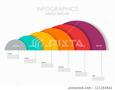 Infographic design template with place for your data. Vector illustration. Infographic design template with place for your data. Vector illustration. 121165682