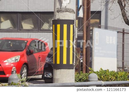 Electric pole sign Electric pole sign 121166173