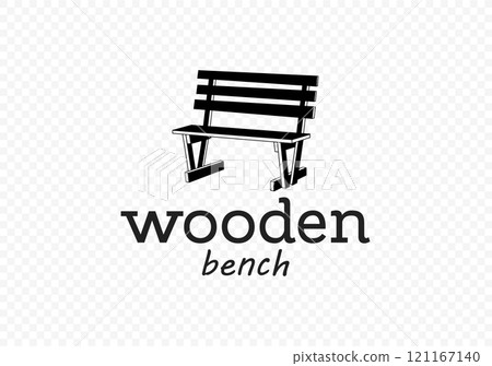 Wooden bench in rustic style graphic animation. Alpha channel. Transparent background motion design. 4K resolution Wooden bench in rustic style graphic animation. Alpha channel. Transparent background motion design. 4K resolution 121167140