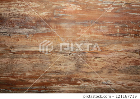 Big Brown wood plank wall texture background 121167719