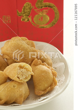 Oil angle of Chinese confectionery 121167895