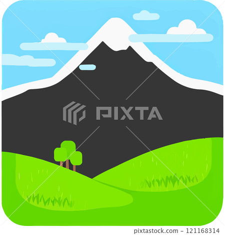 Mountain Peak Rustic Trail Corridor Adventure 121168314