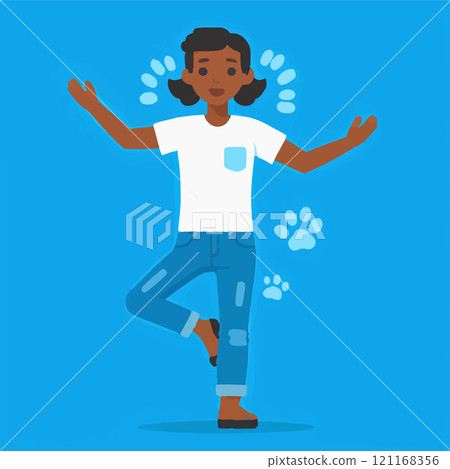 Quadrobics Forward Push Leap Power Movement Power 121168356