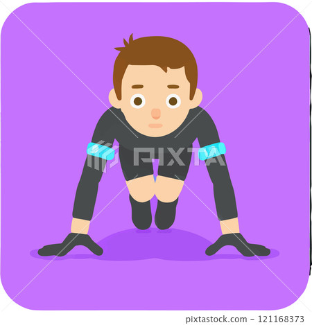 Body Propulsion Flex Push Exercise Movement Power Body Propulsion Flex Push Exercise Movement Power 121168373