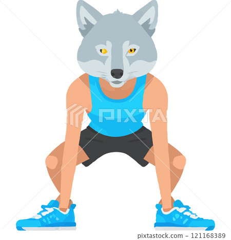 Quadrobics Fitness Trajectory Leap Movement Jump Energy Quadrobics Fitness Trajectory Leap Movement Jump Energy 121168389