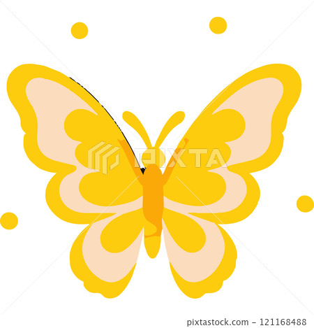 Petal Visitors Wings Golden Reflections Color Nature 121168488