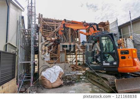 木屋拆遷現場 121168838