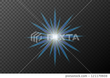 bright yellow light rays on transparent background bright yellow light rays on transparent background 121170608