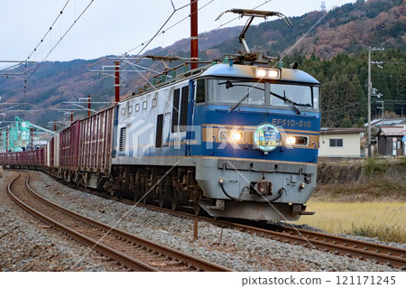 Freight train Noto/Hokuriku headmark (with HM) JR Freight EF510-515 121171245