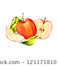 a set of apples 121171810