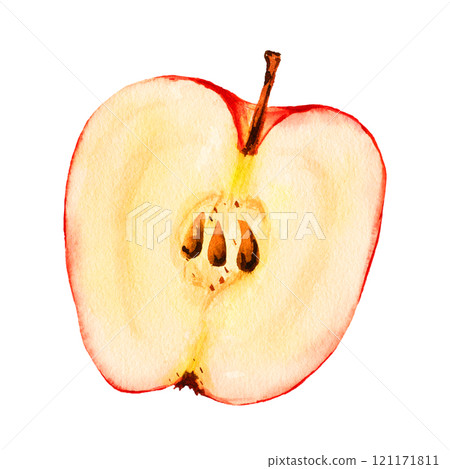 half of apple 121171811