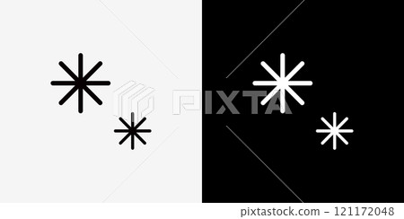 一套閃光裝飾圖標 121172048