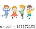 Children to jump 121172153