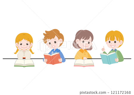 孩子們讀一本書 121172168