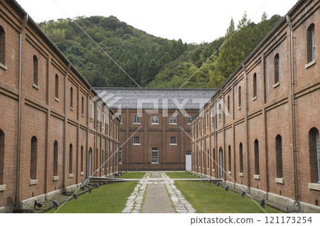 Maizuru Red Brick Park: Red brick warehouses as seen from the lawn plaza 1 Maizuru Red Brick Park: Red brick warehouses as seen from the lawn plaza 1 121173254